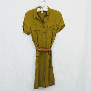 H&M Belted Shift Dress